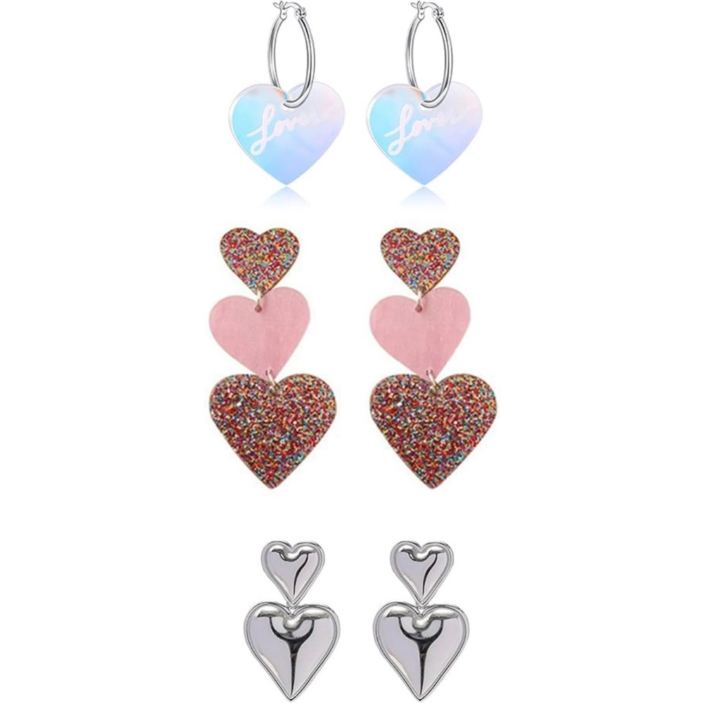 Taylor Swift Lover Earrings Set